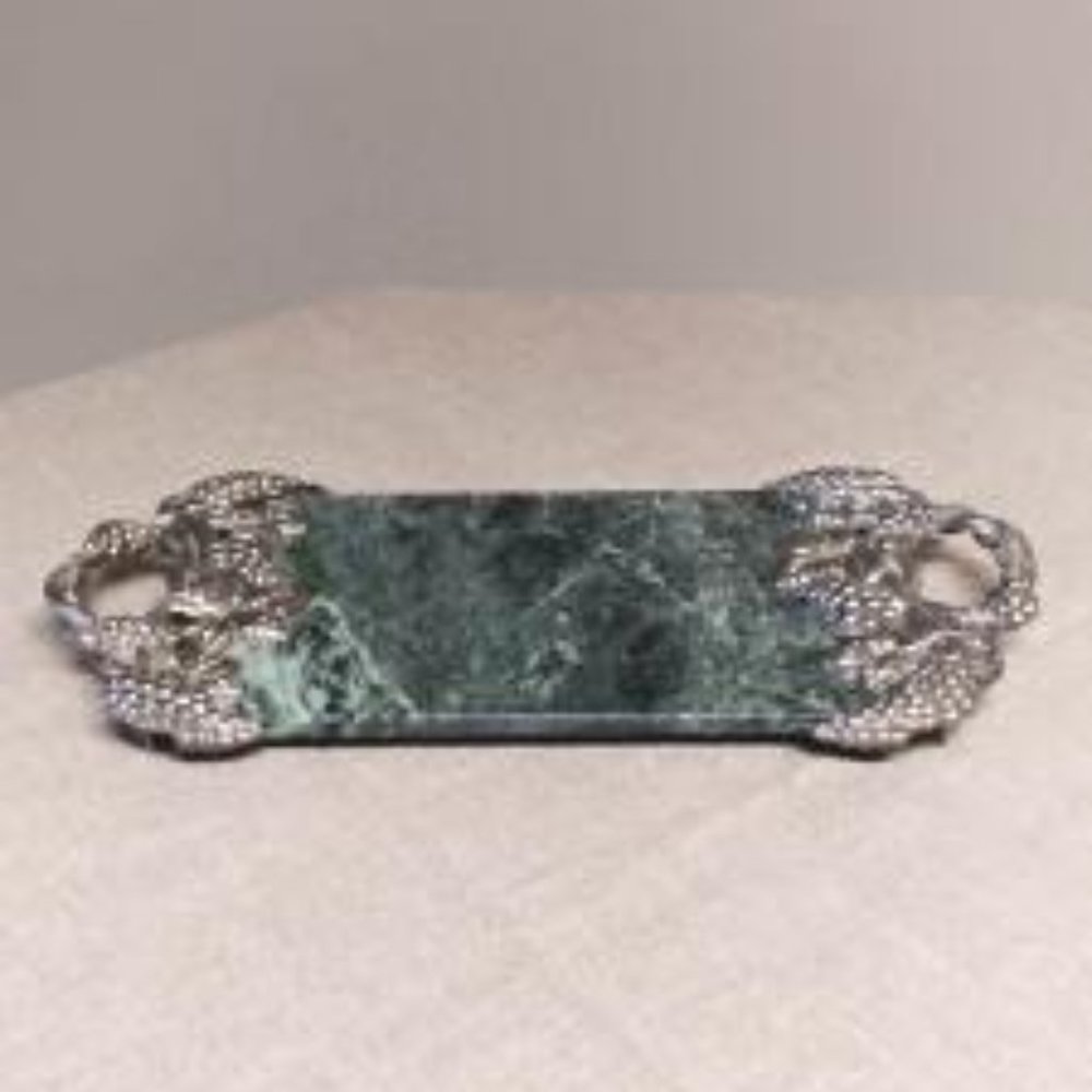 Vintage Green Marble Cheese Cutting Board